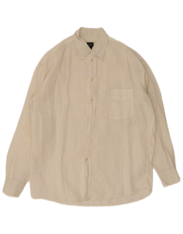 Gerani Mens Shirt Medium White