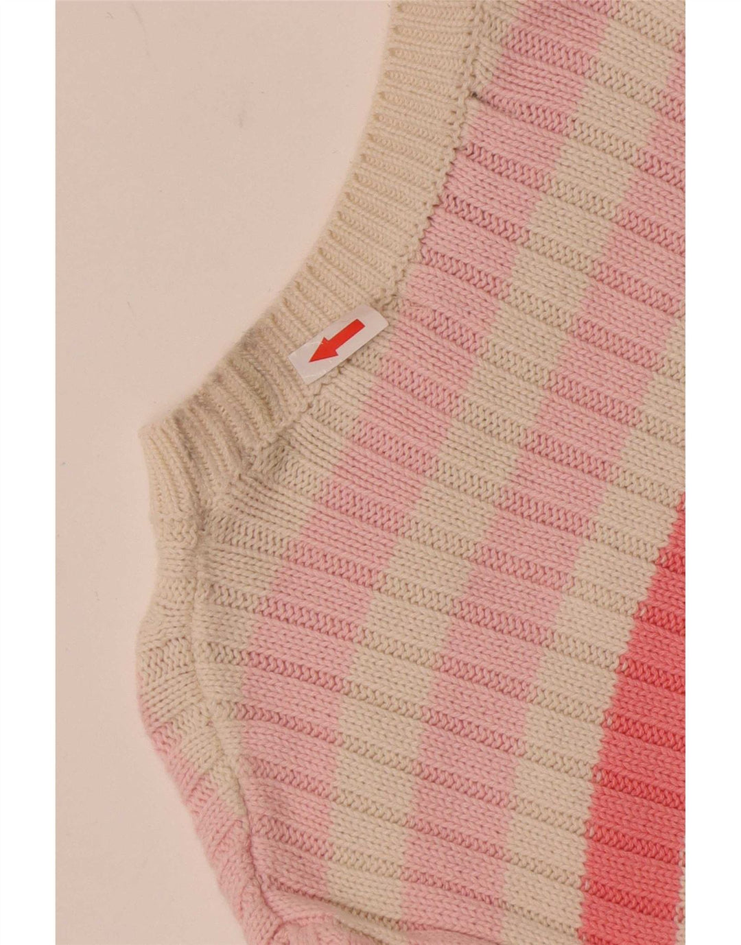 Marks & Spencer Womens Boat Neck Jumper Sweater UK 12 Medium Multicoloured