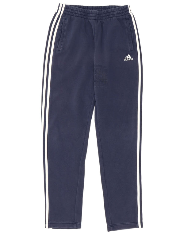 Adidas Boys Tracksuit Trousers 15-16 Years Navy Blue