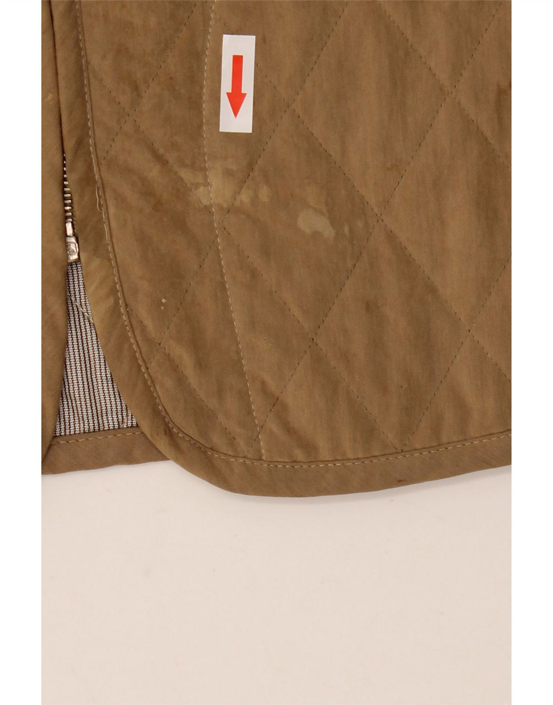 Allegri Womens Quilted Gilet UK 14 Medium Beige
