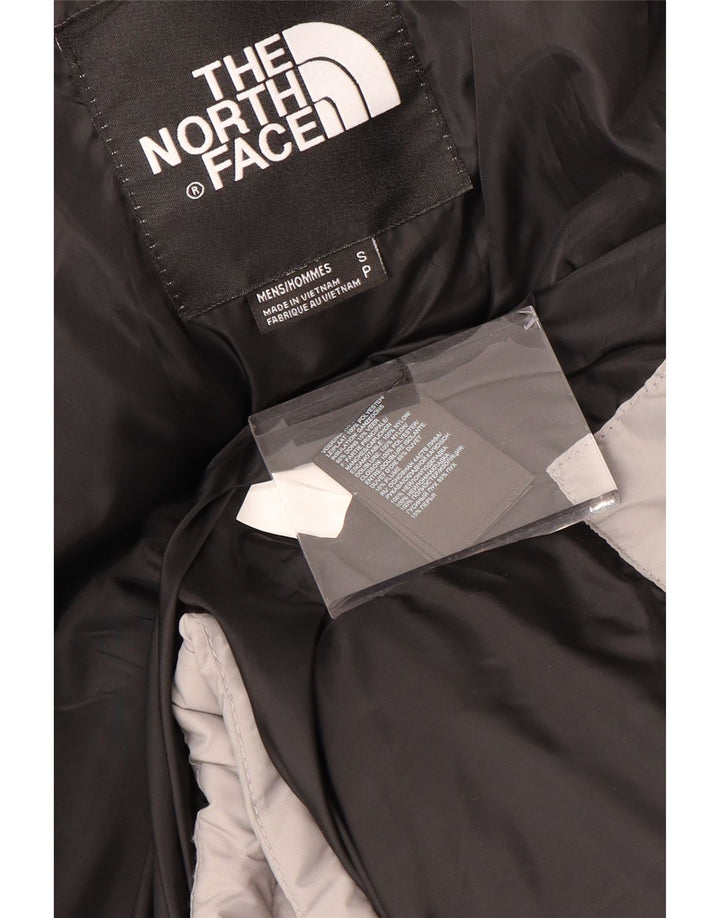 THE NORTH FACE Mens Padded Jacket UK 36 Small Grey Colourblock Polyester