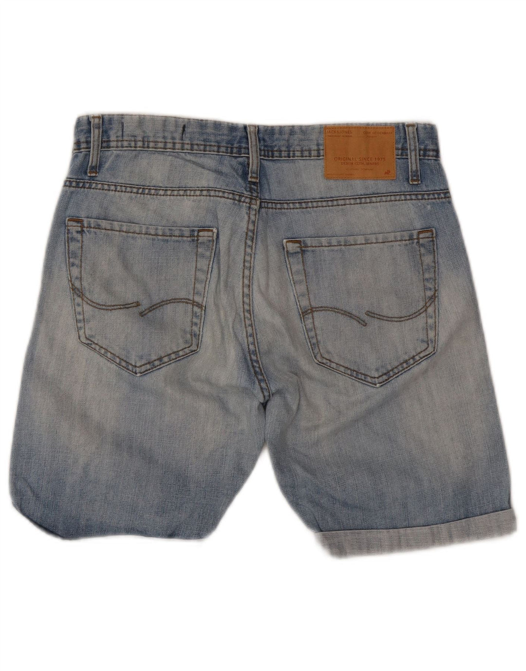 Jack & Jones Mens Denim Shorts W32 Medium Blue