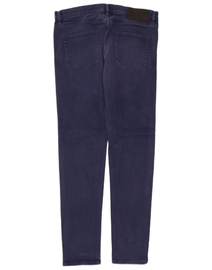 Diesel Mens Slim Jeans W34 L34 Navy Blue Cotton