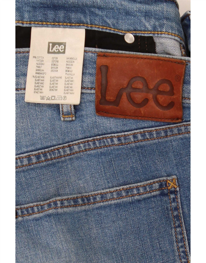 Lee Mens Daren Slim Jeans W36 L32 Blue Cotton