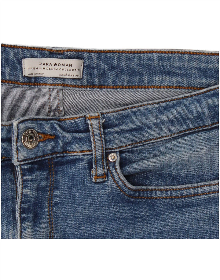Zara Womens Flared Jeans EU 40 Medium W30 L30 Blue