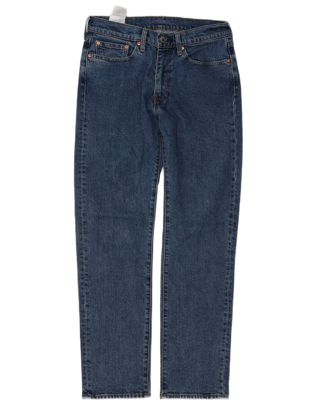 Levi's Mens 514 Straight Jeans W31 L32 Blue Cotton