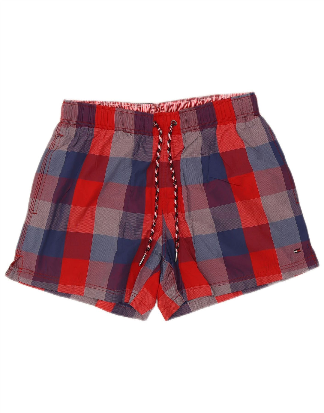 TOMMY HILFIGER Mens Swimming Shorts Medium  Multicoloured Check