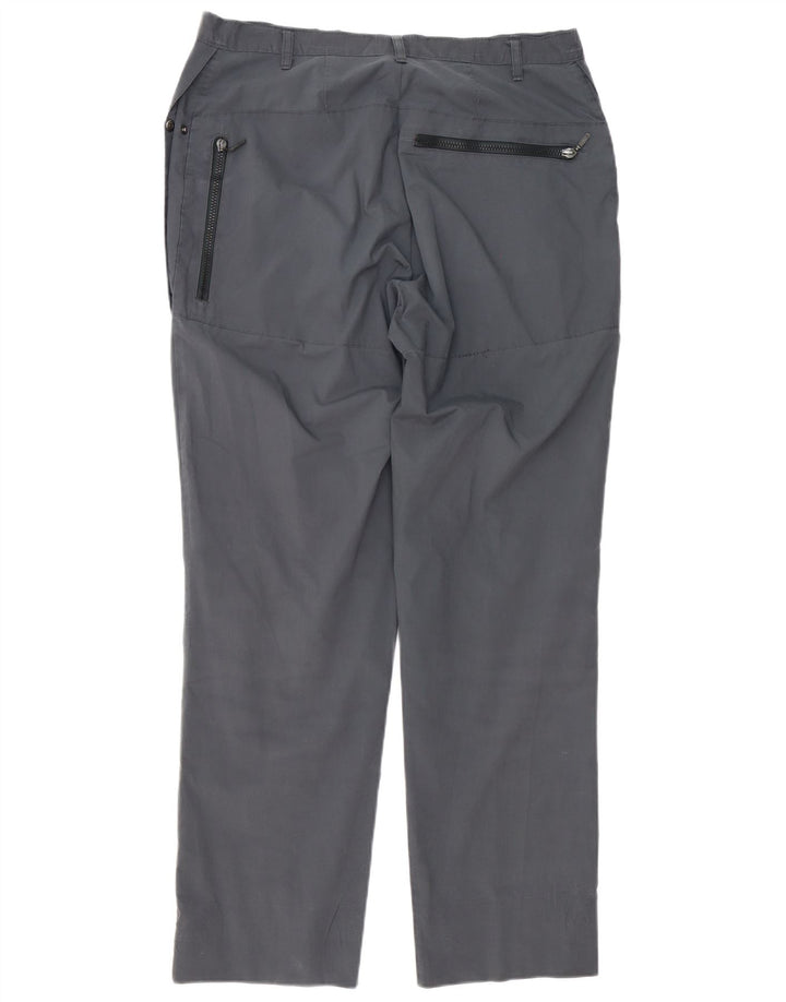 Rohan Mens Performance Hiking Trousers W38 L32 Grey Cotton