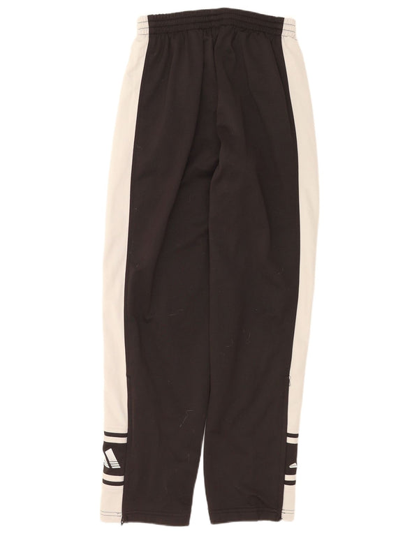 ADIDAS Mens Graphic Tracksuit Trousers UK 34/36 Small  Black Colourblock
