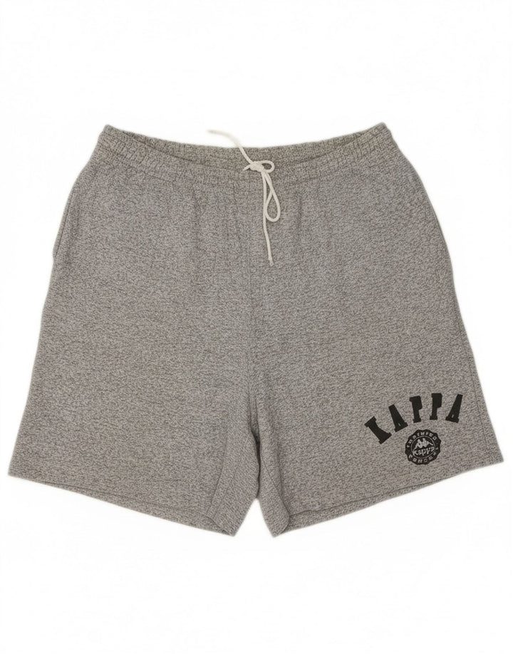 KAPPA Mens Sport Shorts Large  Grey