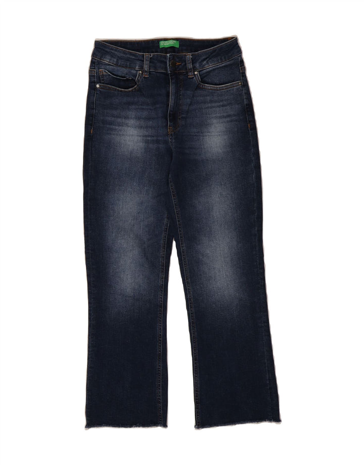 BENETTON Womens Cropped Jeans W28 L25 Blue Cotton Vintage Benetton and Second-Hand Benetton from Messina Hembry 