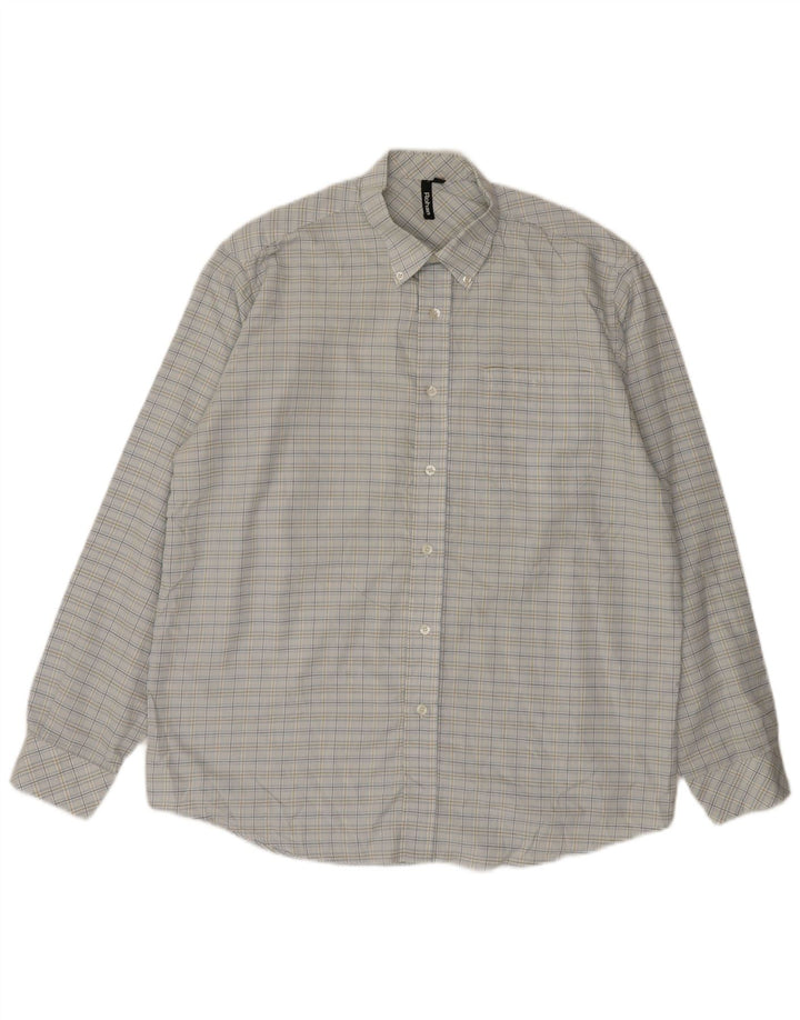 Rohan Mens Shirt Large Blue Check Polyester