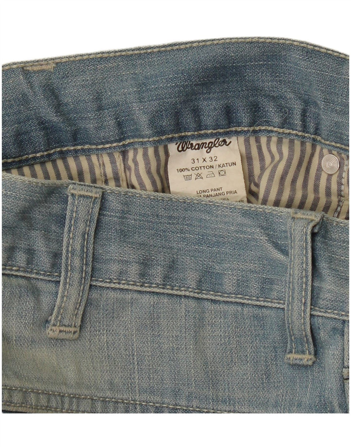 Wrangler Womens Straight Jeans  W31 L32 Blue Cotton
