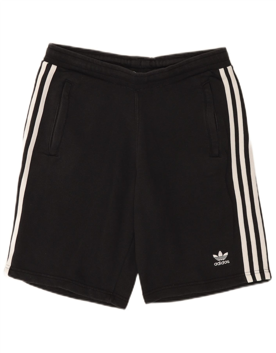 ADIDAS Mens Sport Shorts Medium  Black Cotton