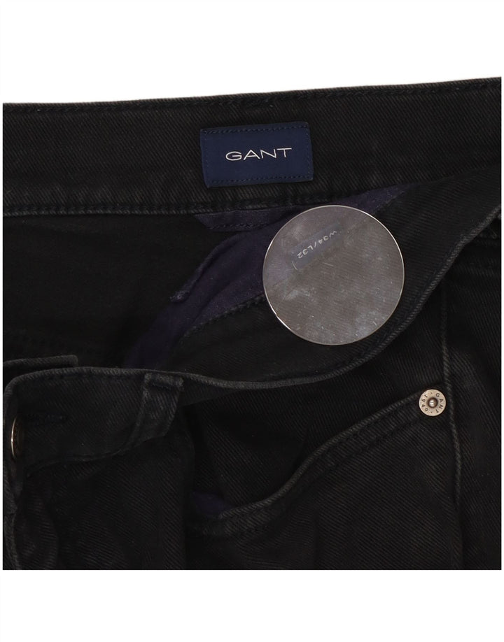 Gant Mens Straight Jeans W34 L32 Black