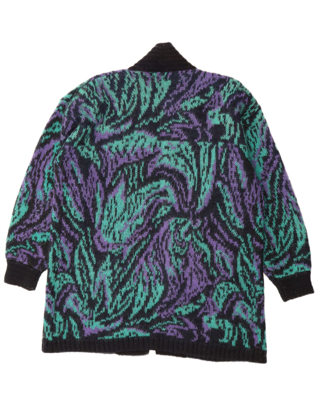 Amari Womens Oversized Longline Cardigan Sweater UK 10 Small Multicoloured
