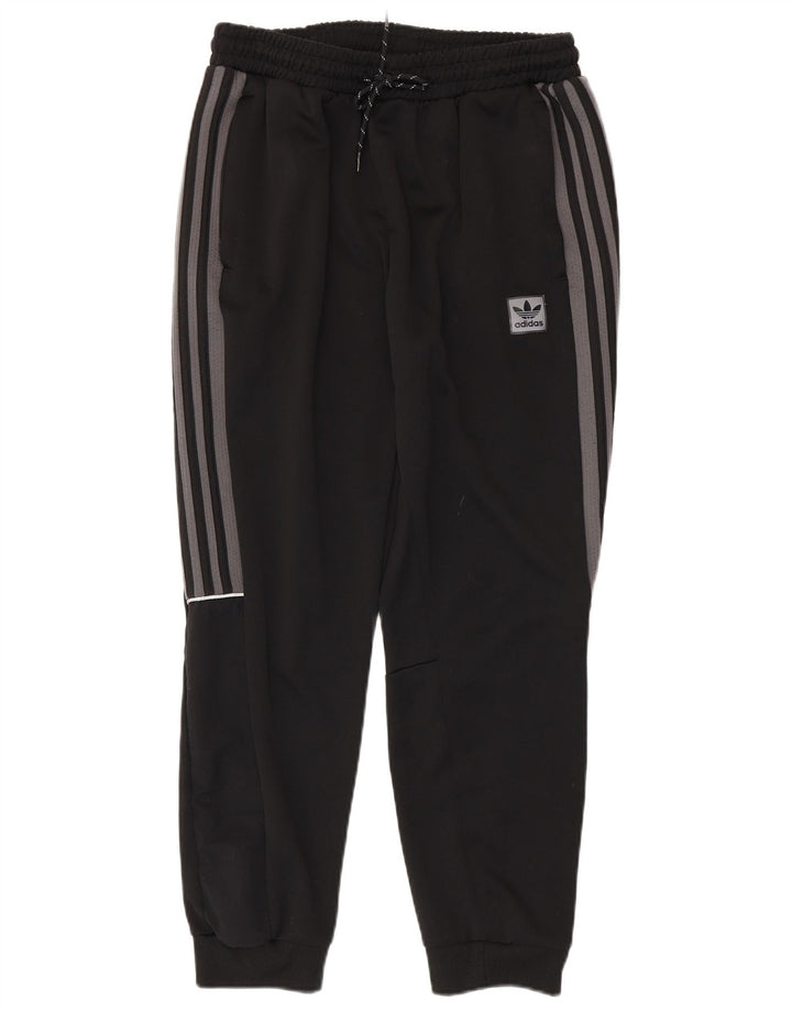 Adidas Mens Tracksuit Trousers Joggers XL  Black Polyester