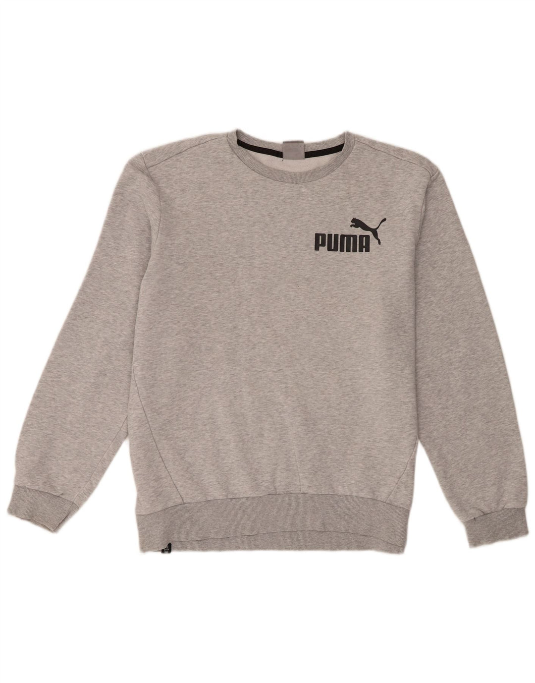 Puma Mens Sweatshirt Jumper Large Grey