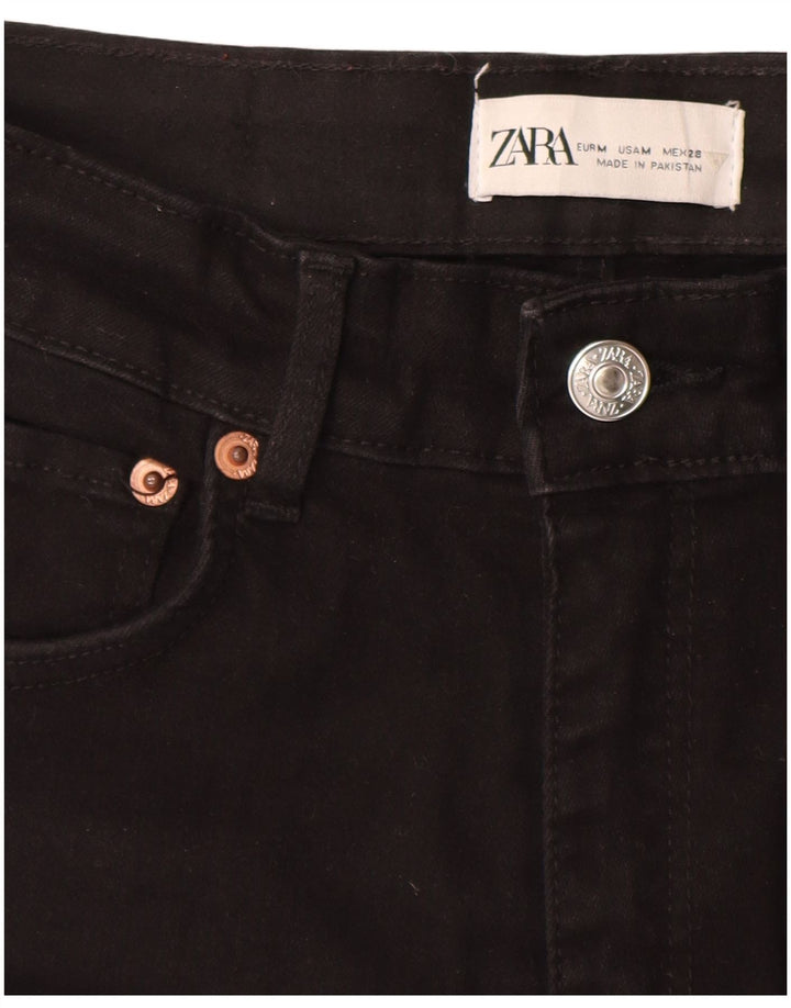 Zara Womens Skinny Jeans Medium W28 L28 Black