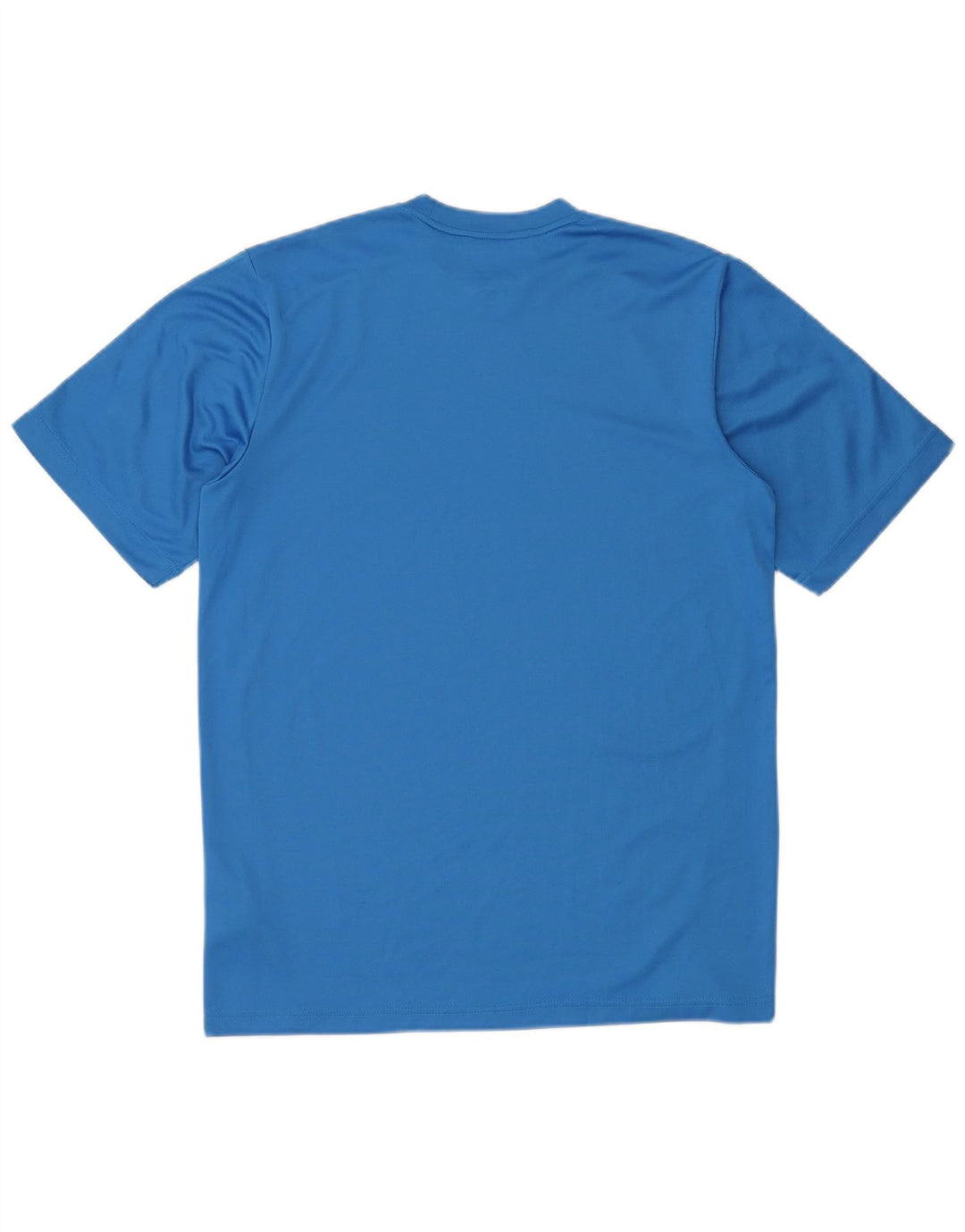 ADIDAS Mens T-Shirt Top Medium Blue Polyester