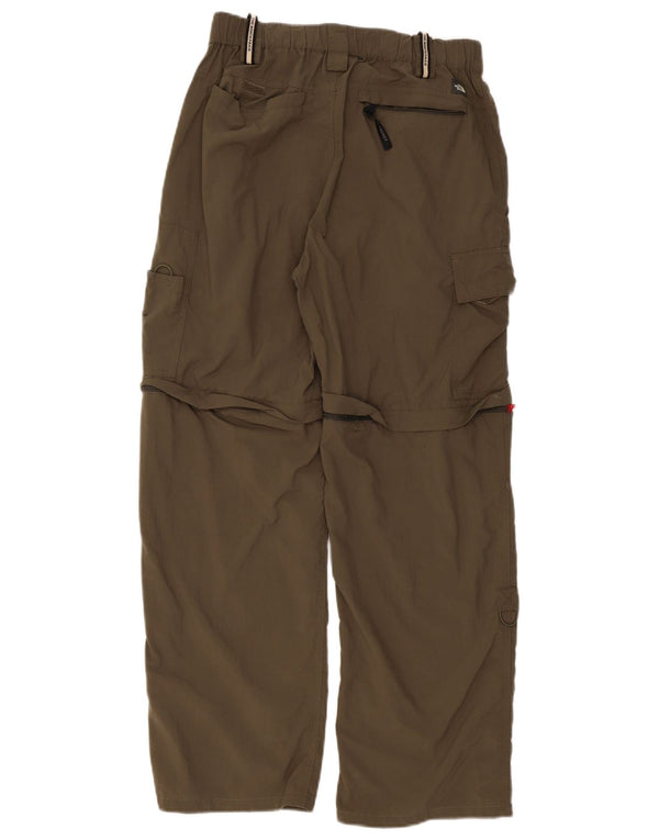 The North Face Mens Straight Cargo Trousers Small W29 L29 Khaki Nylon