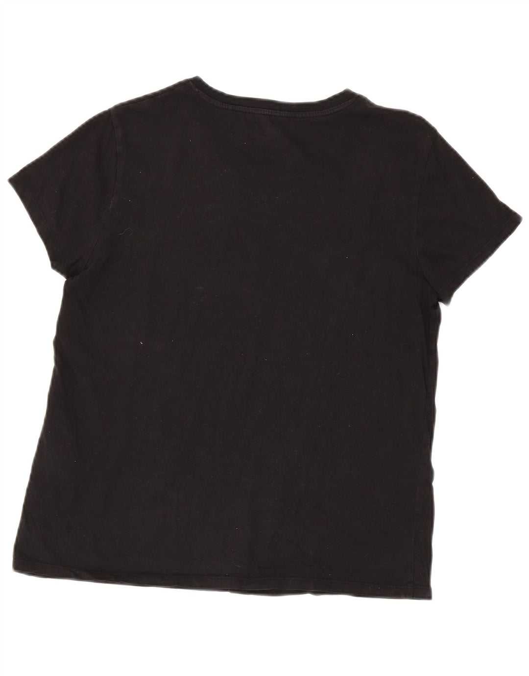 Levi's Womens Oversized Graphic T-Shirt Top UK 14 Medium Black Cotton