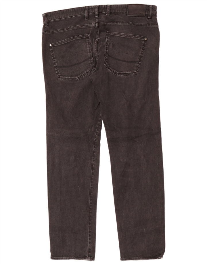 Ted Baker Mens Straight Jeans W36 L30 Black