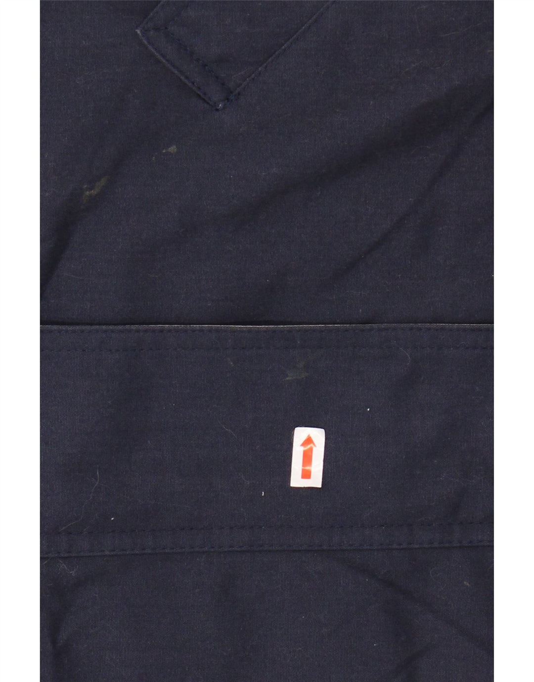 LONDON FOG Womens Hooded Windbreaker Jacket UK 16 Large Navy Blue