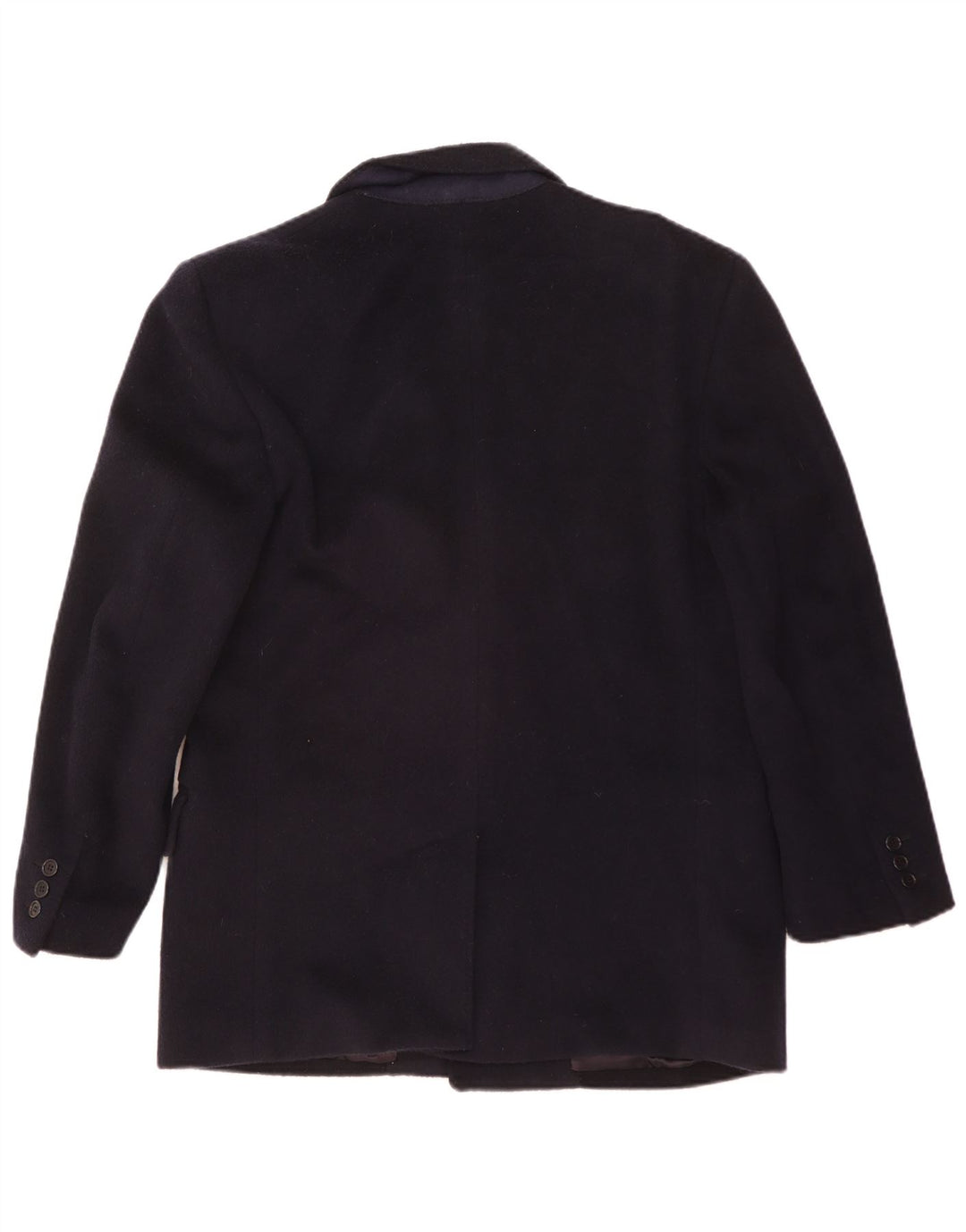 San Remo Mens Blazer Jacket UK 36 Small Navy Blue Wool