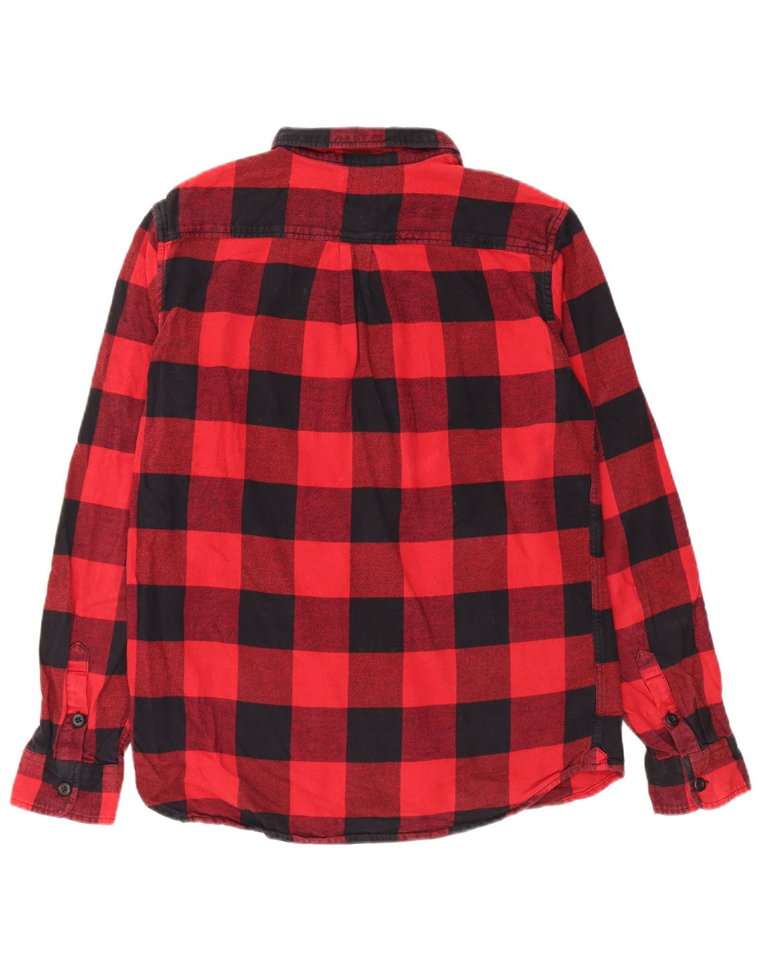 Vans Mens Slim Fit Flannel Shirt Medium Red Gingham