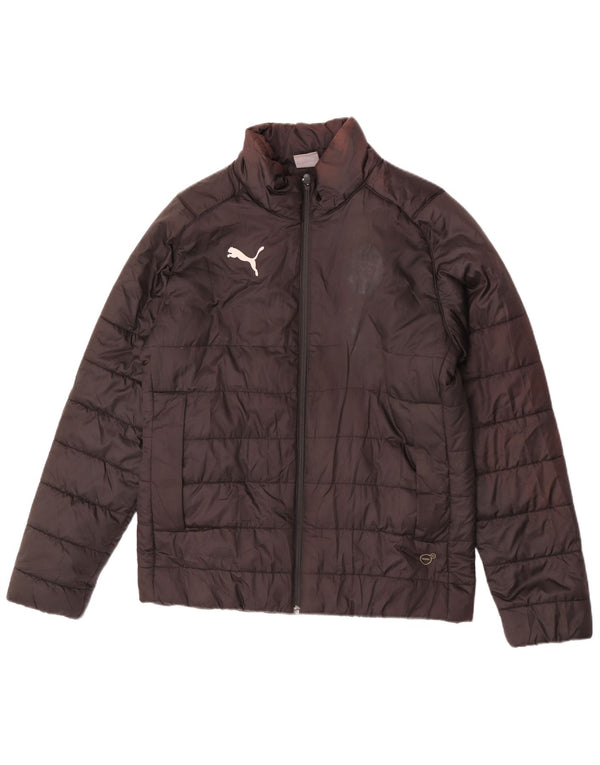 Puma Mens Padded Jacket UK 36 Small Black Polyester