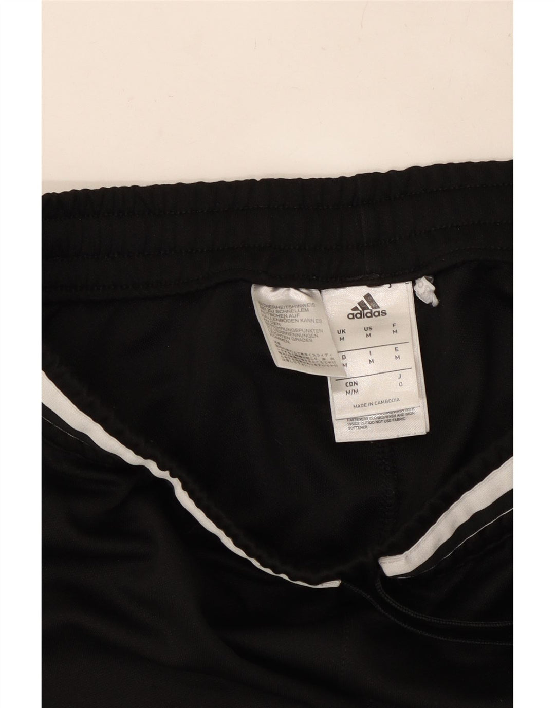 ADIDAS Mens Climacool Tracksuit Trousers Medium Black Polyester