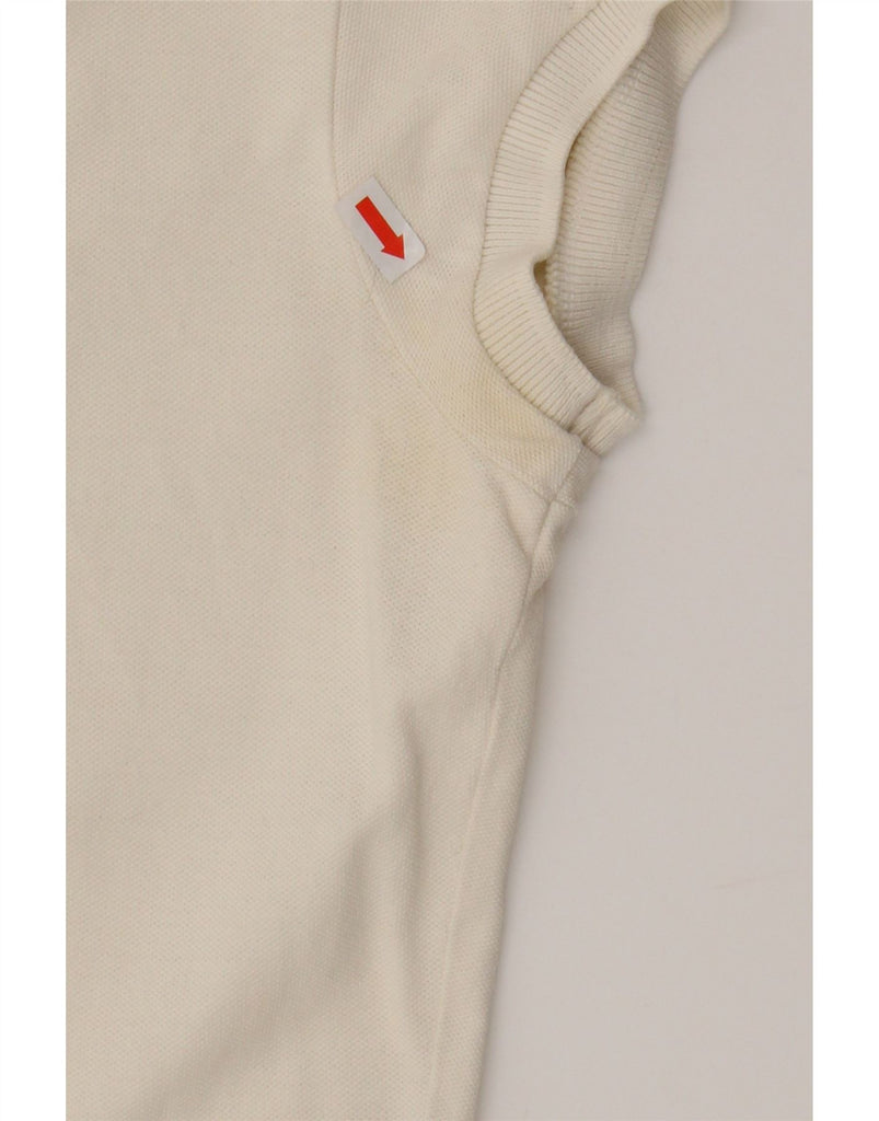 NIKE Womens Polo Shirt UK 8/10 Small White Vintage Nike and Second-Hand Nike from Messina Hembry 
