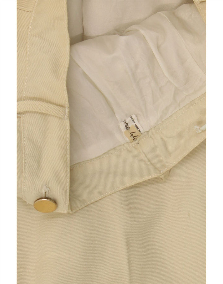 VINTAGE Womens A-Line Skirt IT 44 Medium W28  Beige Vintage Vintage and Second-Hand Vintage from Messina Hembry 
