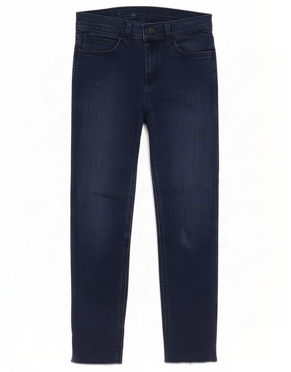 Levi's Womens Slim Jeans W28 L26 Navy Blue Cotton