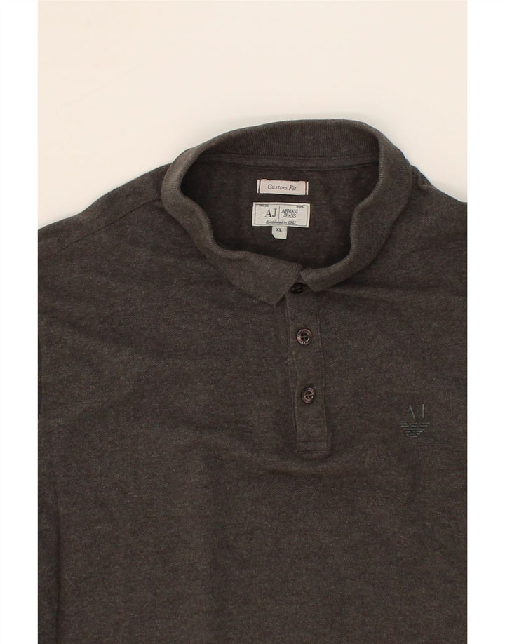 Boys Custom Fit Polo Shirt 15-16 Years XL Vintage Armani Jeans and Second-Hand Armani Jeans from Messina Hembry 
