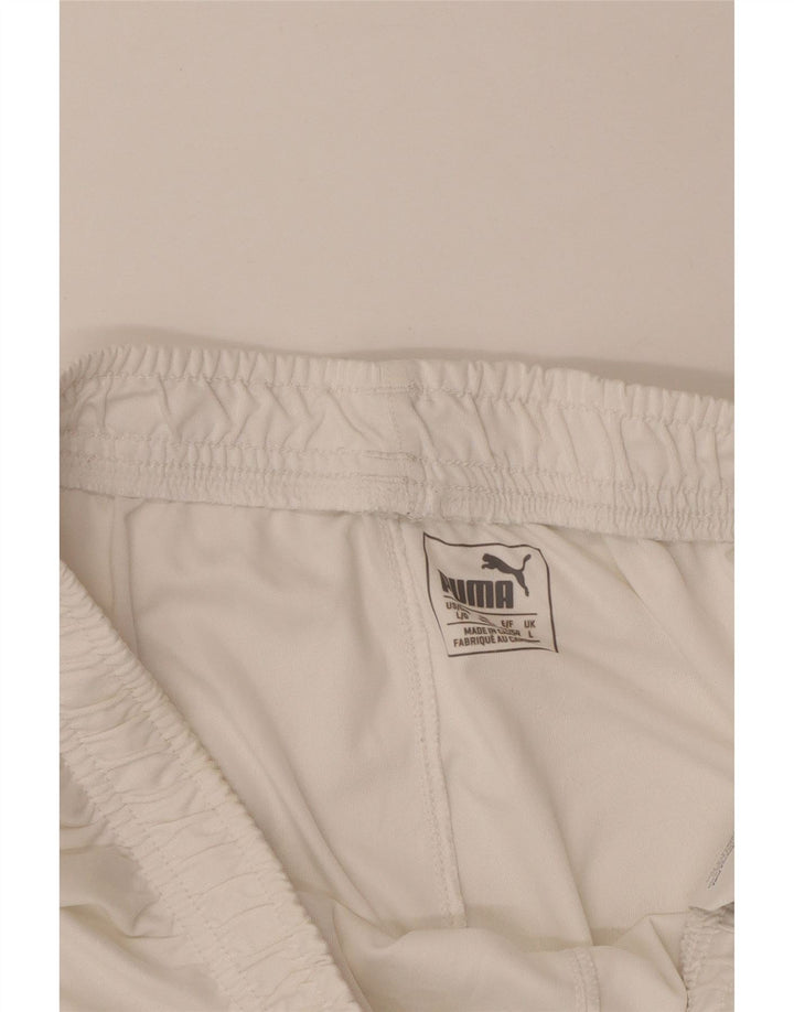 Puma Mens Sport Shorts Large White Polyester