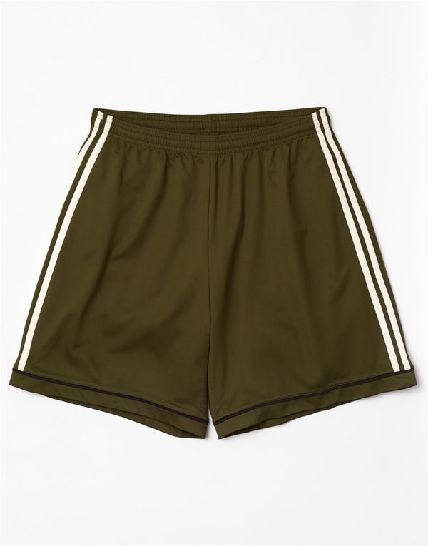 Adidas Mens Climalite Sport Shorts Large Khaki Polyester Sports