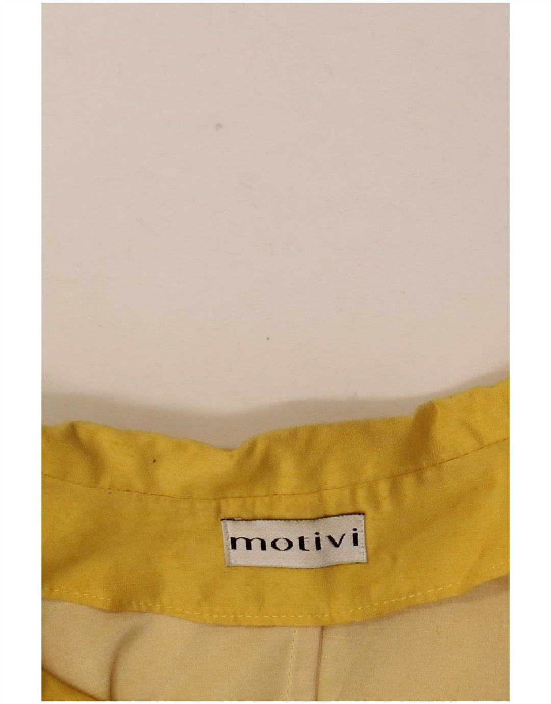 MOTIVI Womens 3 Button Blazer Jacket UK 10 Small Yellow