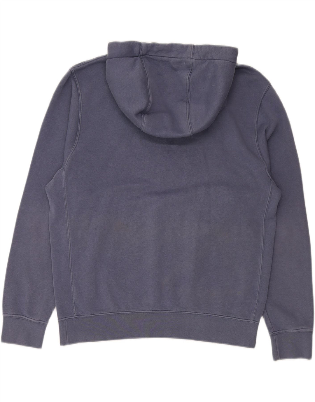 Nike Mens Hoodie Jumper Medium Blue Cotton