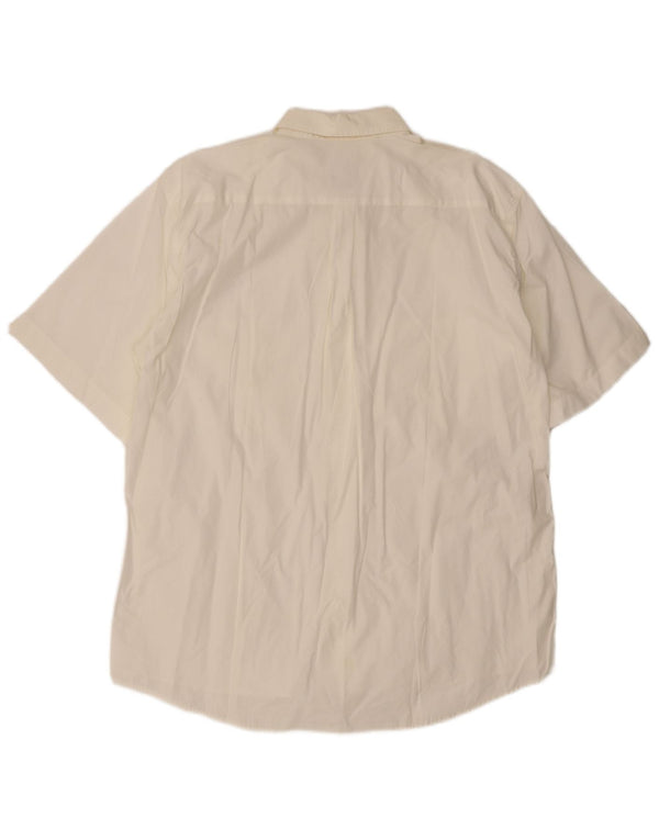 Levi's Mens Short Sleeve Shirt Large White