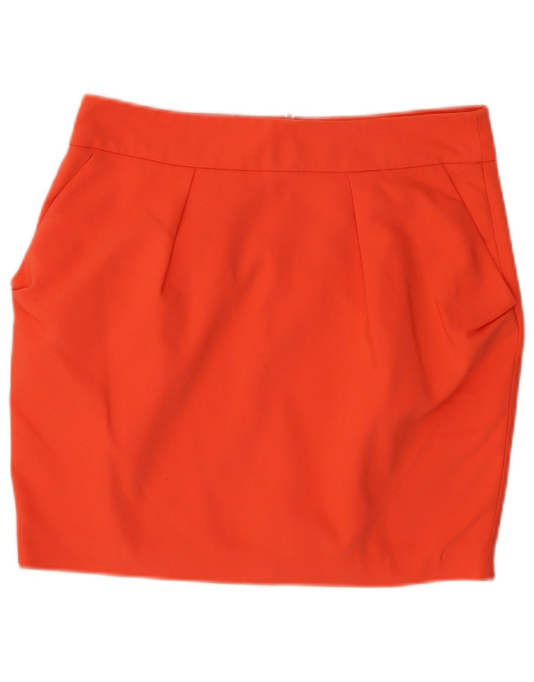 ZARA Womens Mini Skirt Large W30 Orange