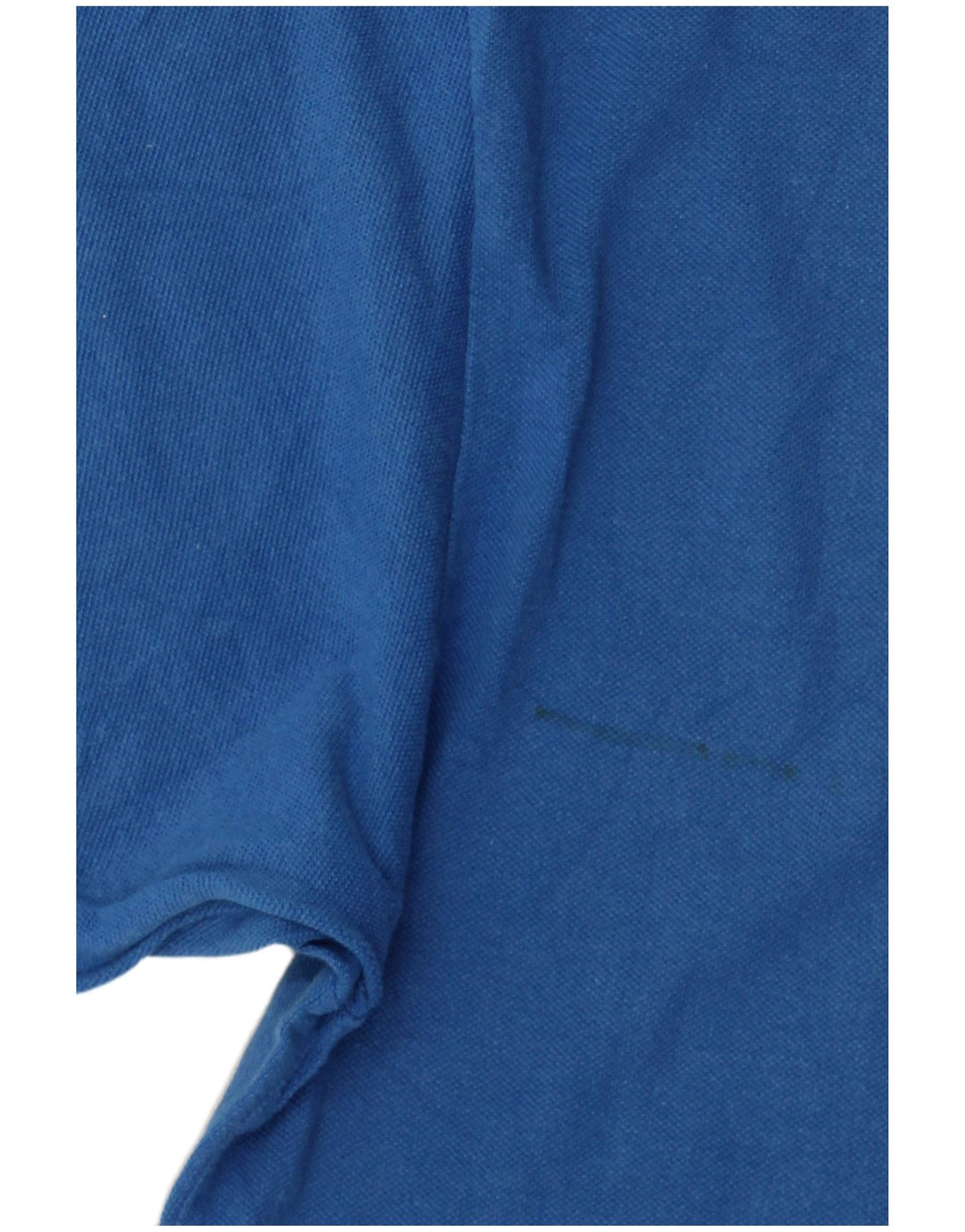 ASICS Mens Polo Shirt XL Blue Cotton