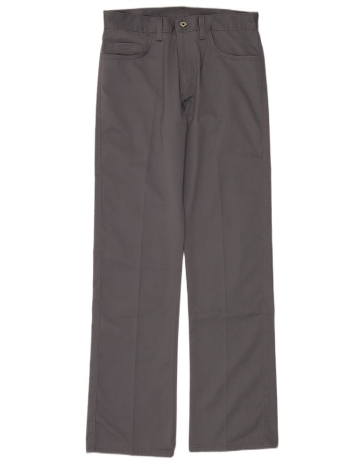 Mustang Mens Bootcut Casual Trousers W33 L34 Grey Polyester