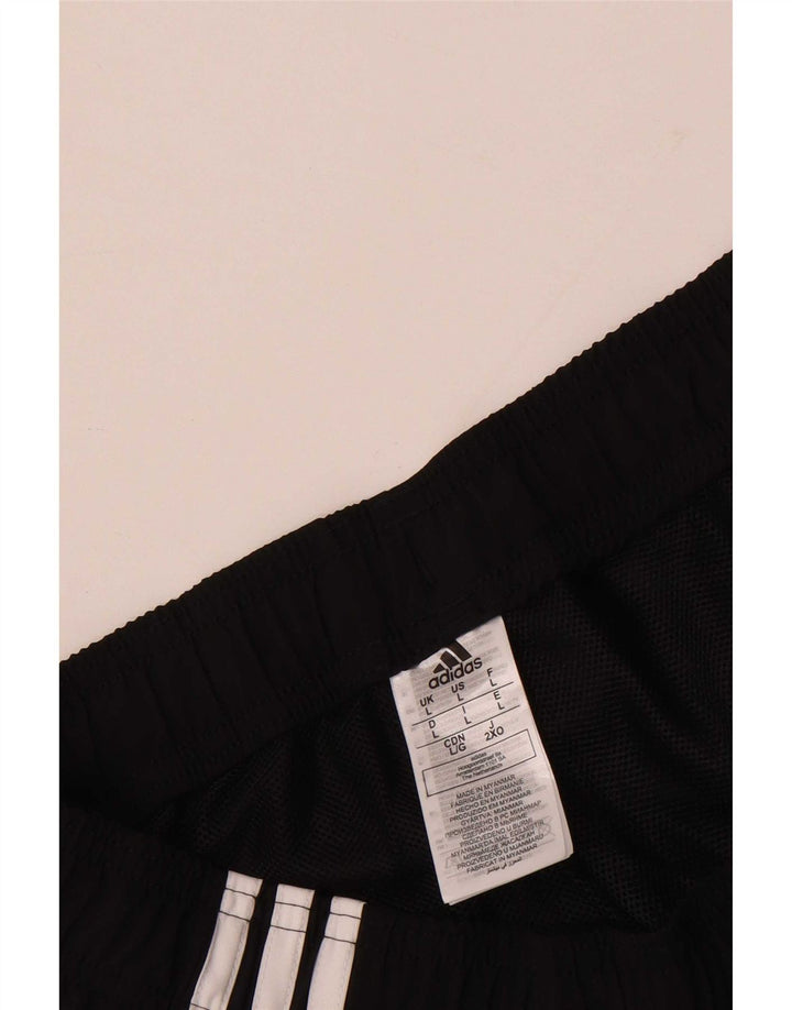 Adidas Mens Sport Shorts Large Black Polyester