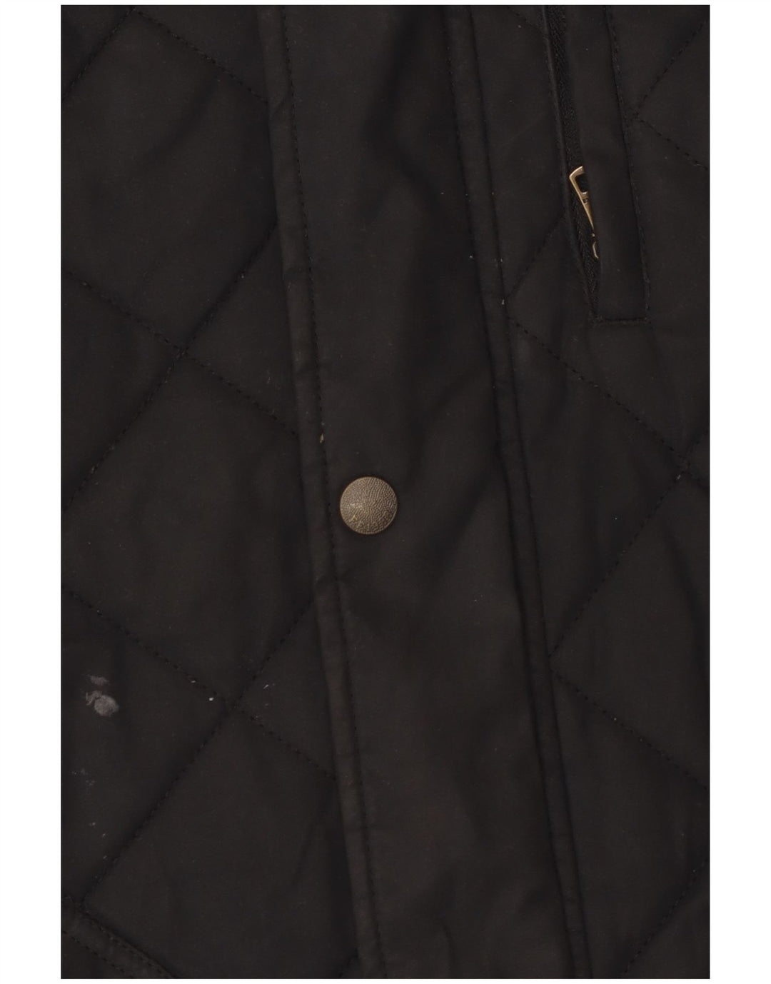 Fat Face Mens Quilted Gilet UK 42 XL Black Polyester
