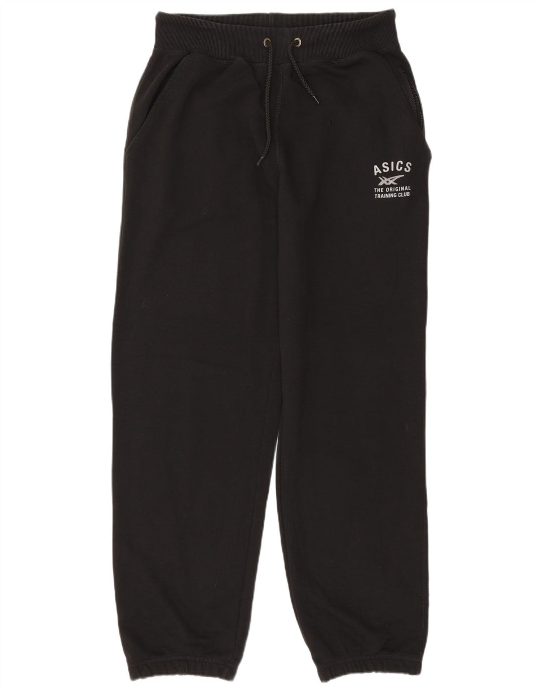 ASICS Womens Tracksuit Trousers Joggers UK 18 XL  Black Cotton