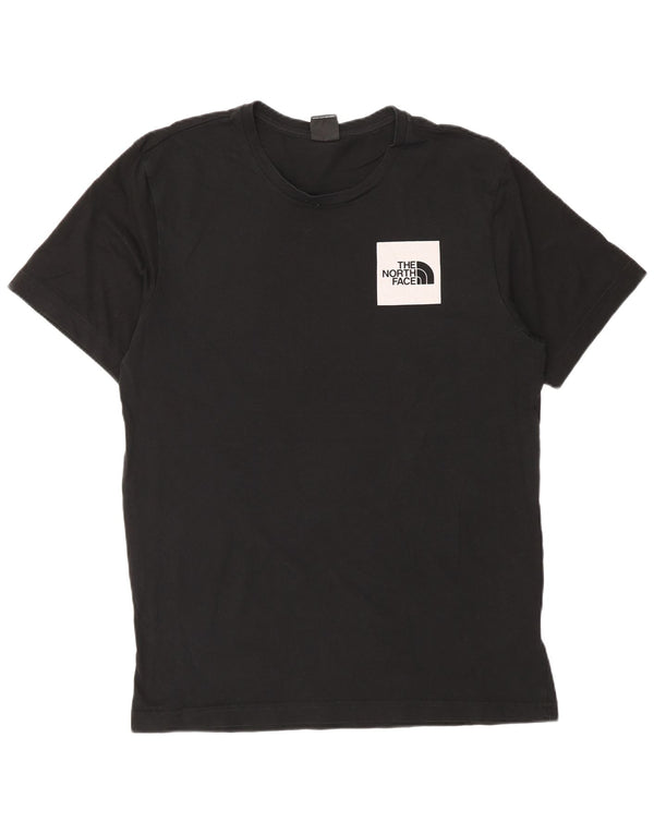 The North Face Mens Graphic T-Shirt Top Medium Black Cotton