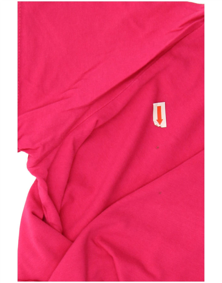 GUESS Womens Graphic T-Shirt Top UK 10 Small Pink