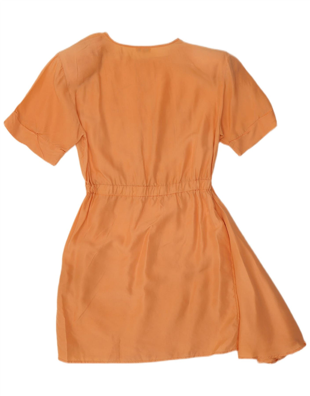 Balloon Womens Asymmetrical Dress EU 38 Medium Orange Silk